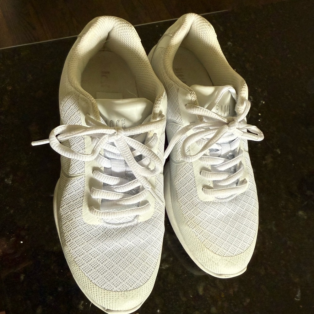 Bloch White Athletic Sneakers